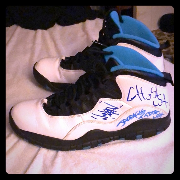 Jordan Other - jordan 10’s signed by jadakiss. nino. ghost